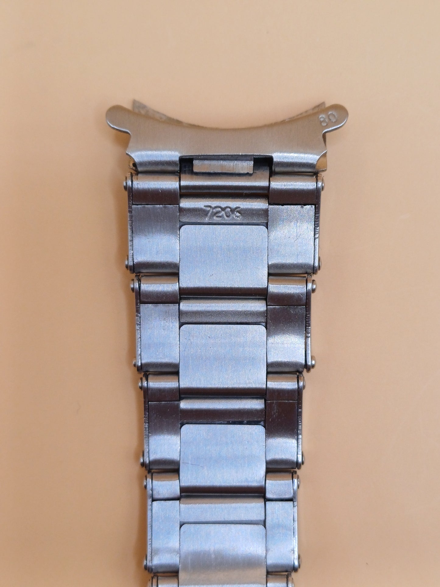 Rolex 7206 bracciale Oyster Rivettato
20 mm Finali 80 Anno 1969