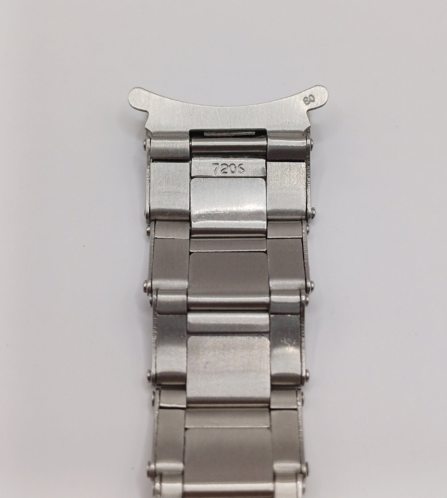 Rolex 7206 bracciale Oyster Rivettato
20 mm Finali 80 Anno 1965