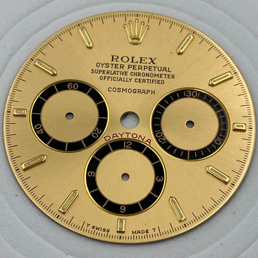 ROLEX DAYTONA FLOATING 16523 16528 Quadrante Cadran Dial Champagne